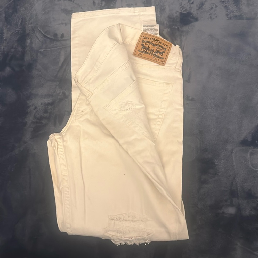 Men’s Levi’s Jean (white)